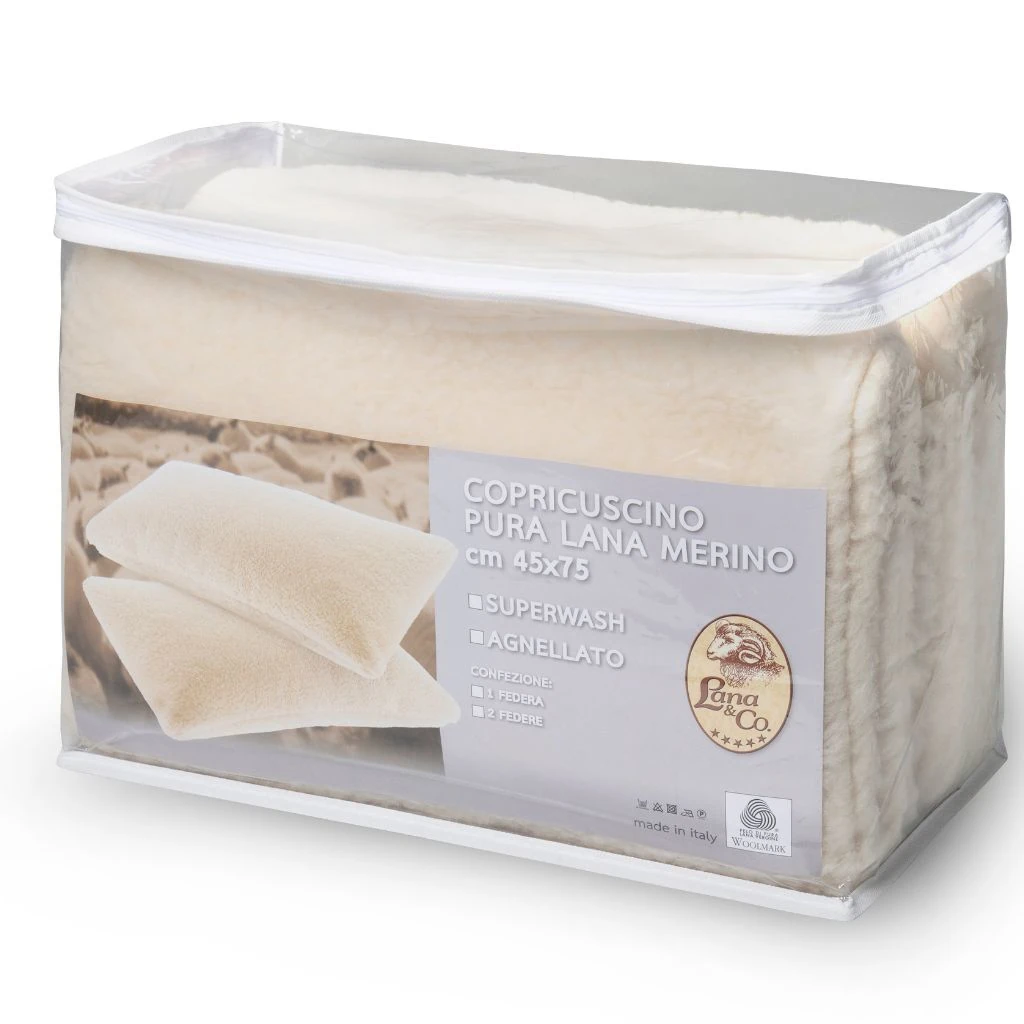 Copricuscini Lana Merino Agnellato conf