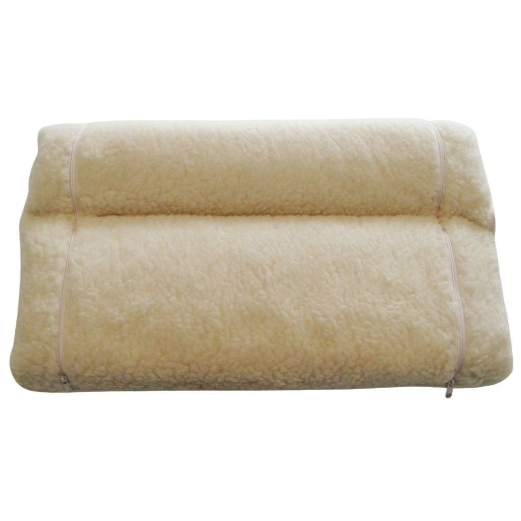 Cuscino Anticervicale Lana Merino retro