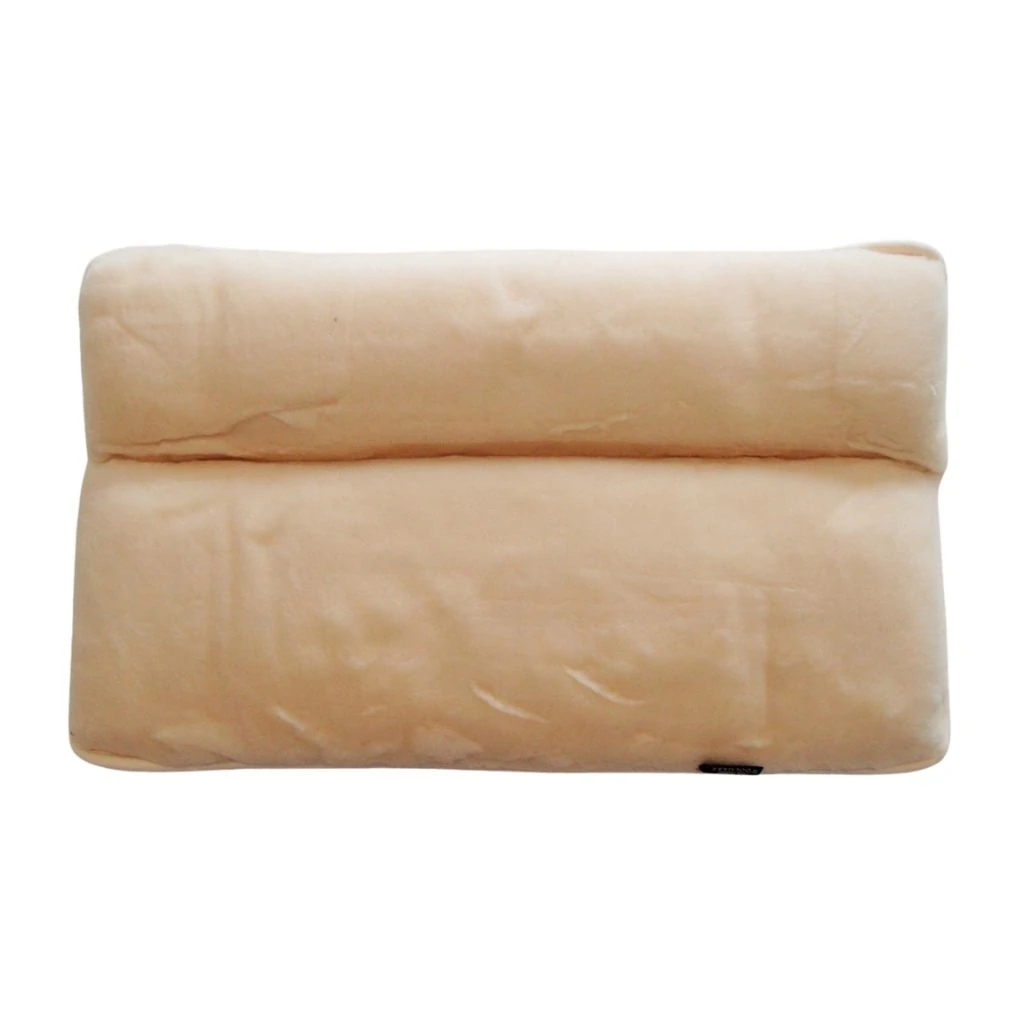 Cuscino Anticervicale Lana Merino sopra