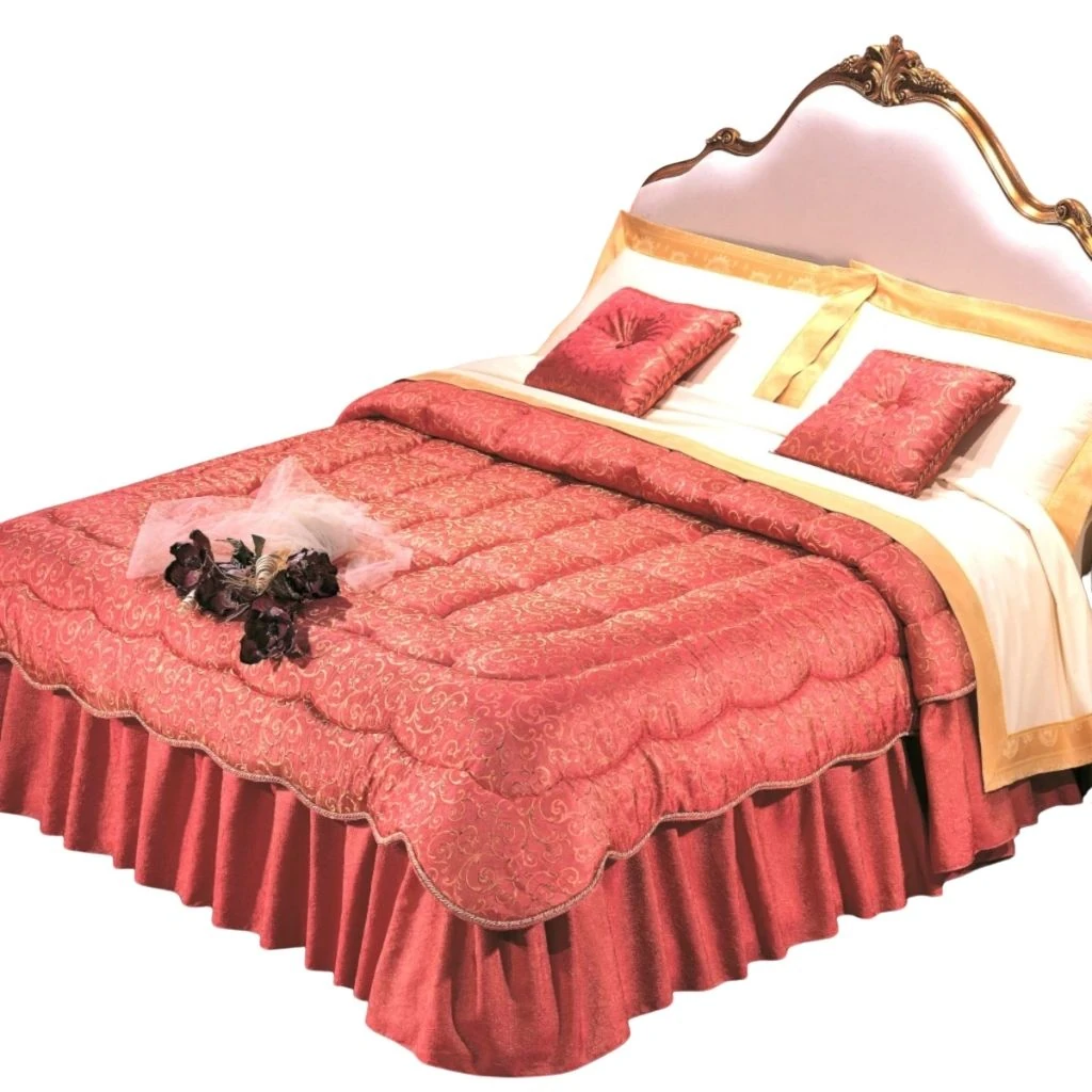 Trapunta jacquard con cuscini Eleonora