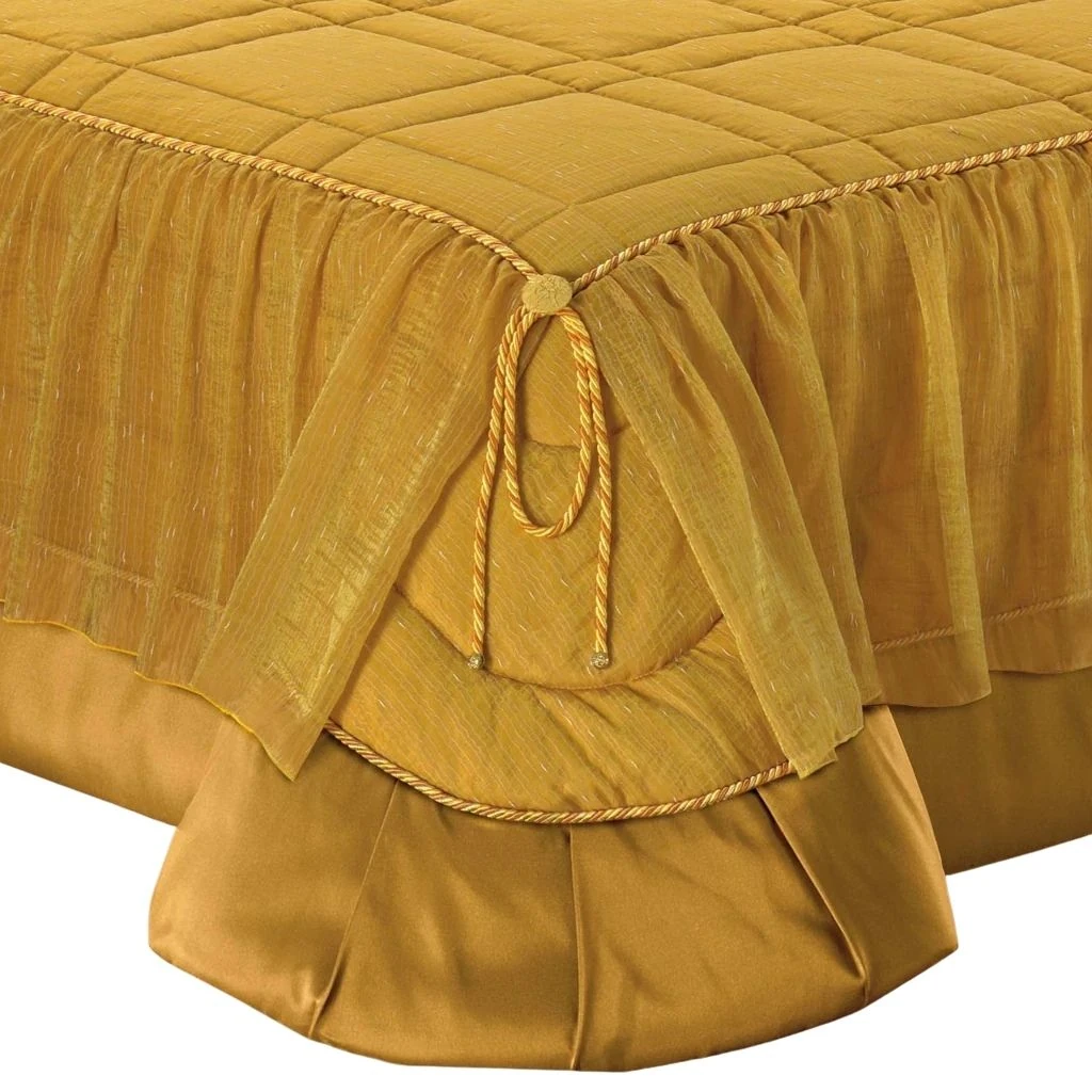 Trapunta organza 2 cuscini soleada ang.